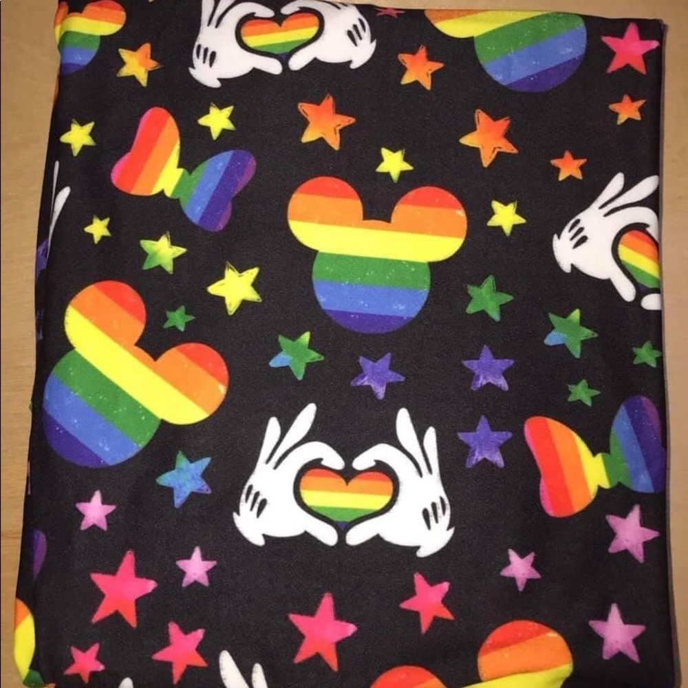 pride heart  full length Leggings